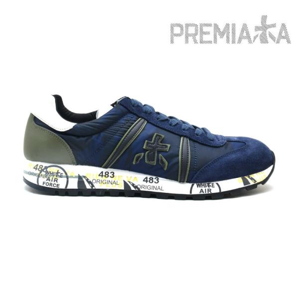 【並行輸入品】プレミアータ スニーカー ランニングシューズ ローカット LUCY 2460 ネイビー...