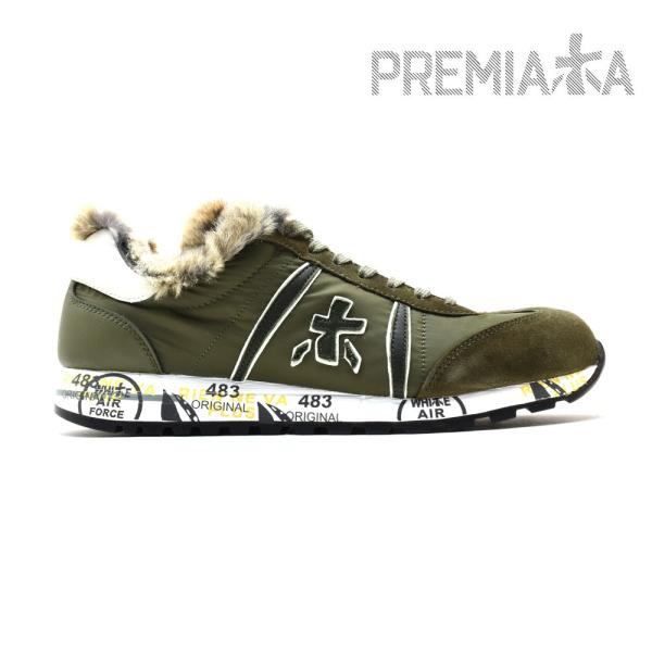 【並行輸入品】プレミアータ PREMIATA LUCY 2622  KHAKI ルーシー ファー付き...