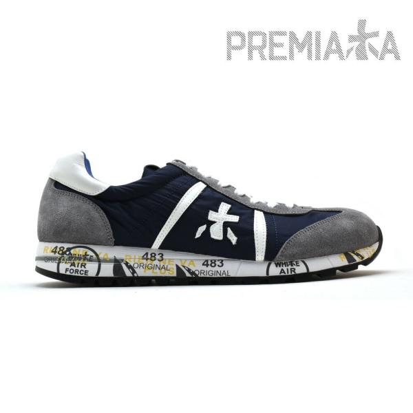 【並行輸入品】プレミアータ PREMIATA LUCY 600E GREY NAVY ルーシー ロー...