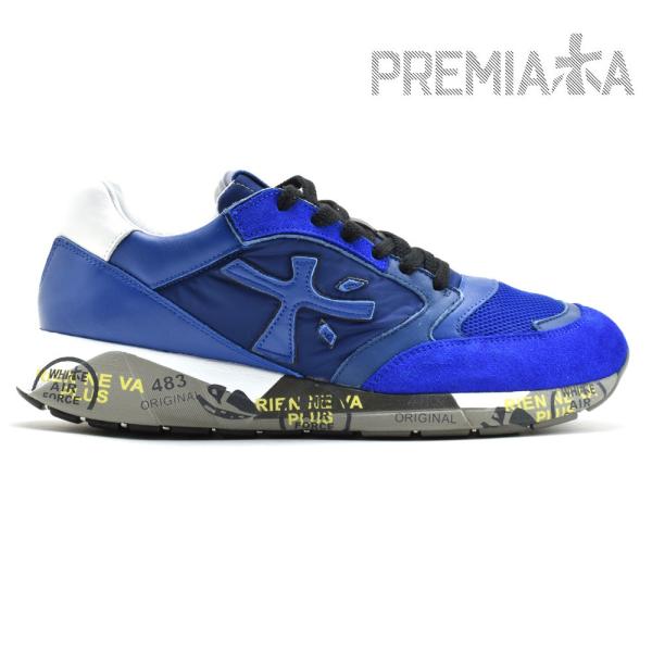 【並行輸入品】プレミアータ スニーカー ランニングシューズ ローカット ZACZAC 4011 ブル...
