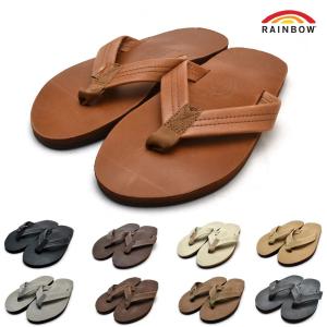 レインボーサンダルズ ビーチサンダル シングル ミッドソール クラシック レザー トング 301ALTS0 RAINBOW SANDALS｜cloudshoe