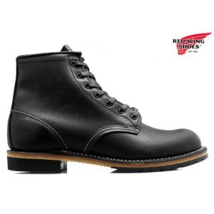 【並行輸入品】レッドウィング ベックマン ラウンド ワークブーツ ブラック フェザーストーン メンズ...