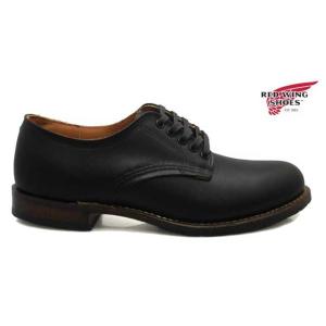 【並行輸入品】レッドウィング ベックマン オックスフォード ワークブーツ ローカット ブラック フェ...