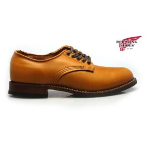 【並行輸入品】レッドウィング ベックマン オックスフォード ワークブーツ ローカット チェスナット ...