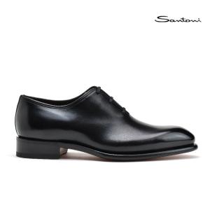 サントーニ 革靴 ビジネスシューズ メンズ ドレス プレーントゥ 紳士靴 ブラック 黒 16229 メンズ Santoni｜cloudshoe