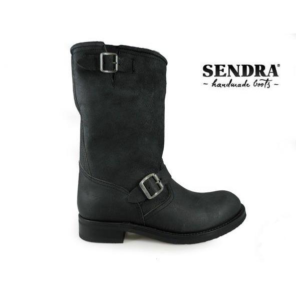 【並行輸入品】センドラ エンジニアブーツ ピノ 2944 ネグロ ブラック 黒 メンズ SENDRA