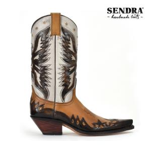 センドラ ウエスタン ロング ブーツ Denver Canela 6907 ブラック 黒 レディース SENDRA｜cloudshoe