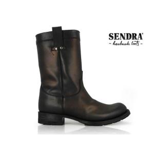 センドラ ペコスブーツ スプリンター 7133 ネグロ ブラック 黒 メンズ SENDRA｜cloudshoe