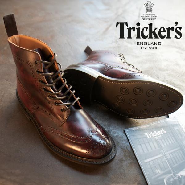 【並行輸入品】トリッカーズ TRICKER'S カントリーブーツ M2508 モールトン メンズ ダ...