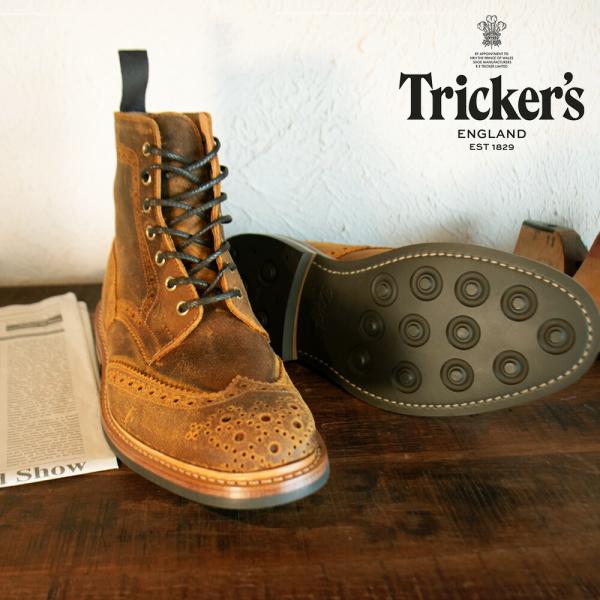 【並行輸入品】トリッカーズ TRICKER'S カントリーブーツ M2508 モールトン メンズ ダ...