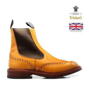 トリッカーズ ヘンリー サイドゴアブーツ メンズ エイコン エイコーン アンティーク M2754 TRICKER'S ELASTIC SIDED BROGUE BOOTS HENRY