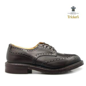 トリッカーズ バートン メンズ ドレスシューズ エスプレッソ 茶 ダイナイトソール 5633 TRICKER'S BOURTON｜cloudshoe