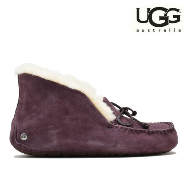 【並行輸入品】アグ 1004806 ALENA PORT アレーナ モカシン スリッポン ボア スエ...