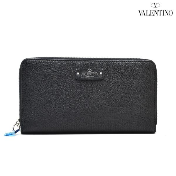 【並行輸入品】ヴァレンティノ PY0P0569HFY 2NO WALLET BLACK ラウンドファ...