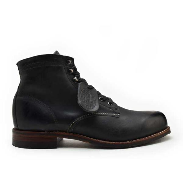 【並行輸入品】ウルヴァリン 1000マイルブーツ ブラック WOLVERINE 1000MILE M...