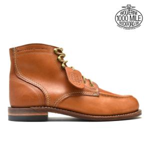 ウルヴァリン ワークブーツ 1000マイル タン ブラウン 6インチ W40503 メンズ WOLVERINE 1000MILE BOOTS｜cloudshoe