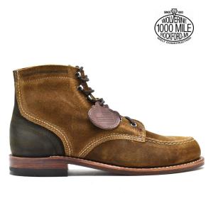 ウルヴァリン ワークブーツ 1000マイル 1940 アプロン ダークタン スエード W40561 メンズ WOLVERINE 1000MILE BOOTS｜cloudshoe