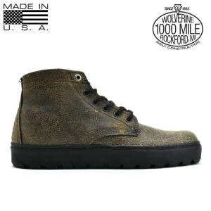 Wolverine 1000 Mile ブーツ 8 Wolverine 1000 Mile Boots - Cordovan no. 8 - Made in USA