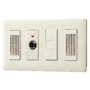 βアイホン【NB-NJ】壁埋込型子機 メタルコンセント付 呼出確認表示灯付