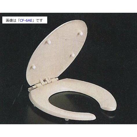 INAX/LIXIL 普通便座【CF-6AE】フタ付前割便座（標準） 便座当り止め無 受注生産〔IE...