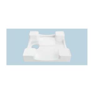INAX/LIXIL 洗濯機パン【PF-H6464AC/W】ホワイト 640×640×120〔IE〕