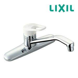 LIXIL（リクシル） INAX シングルレバー混合水栓 ツーホールタイプエコ