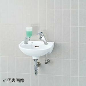 INAX/LIXIL セット品番【L-15G/BW1+LF-47】平付大形手洗器(壁付式) シングルレバー単水栓 壁給水・床排水(Sトラップ)｜家電と住設のイークローバー2号店