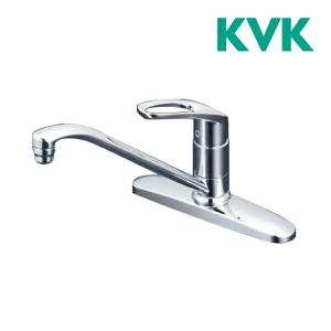 KVK 水栓金具【FSL150DEFT】洗面用水栓 シングルシャワー付混合栓 一般