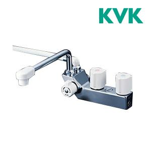 KVK KF207RN デッキ形一時止水付2ハンドルシャワー 未使用品 KVK KF207RN デッキ形一時止水付2ハンドルシャワー 通販(卸価格