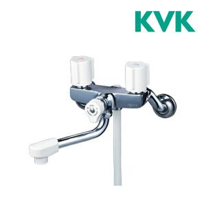 KVK シャワー混合栓 KF207N 台付ハンドル　未使用品 KVK 《在庫あり》◇15時迄出荷OK！KVK【KF207N】デッキ型一時止水付2