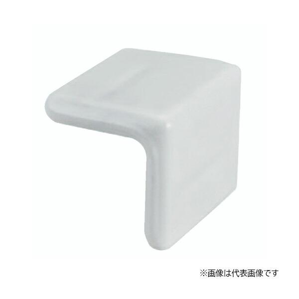 Яネグロス電工 【AGL50BC(10個)】白 アングル端末保護キャップ 適合フランジ厚4〜6