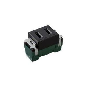 パナソニック 配線器具【WN1001MB】SO-STYLE 埋込コンセント マットブラック