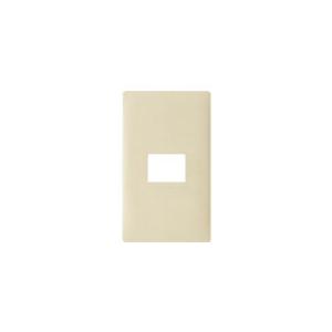 パナソニック 配線器具【WTL7001FK】(マットベージュ) アドバンスシリーズ コンセントプレート 1連用 1コ用