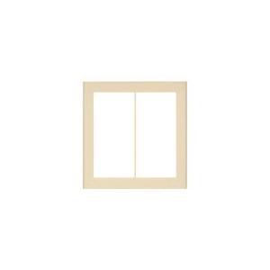 パナソニック 配線器具【WT8326F】(ベージュ) スクエア コスモシリーズワイド21 簡易耐火用スイッチプレート スクエア (トリプルスイッチ＋トリプルスイッチ用)