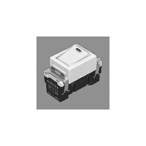 パナソニック 配線器具【WN5063H】(グレー) 埋込ネームスイッチD(両切) 1コ用(シングル) 受注約30日