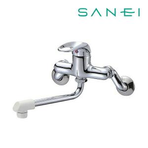 SANEI ツーバルブデッキシャワー混合栓 SK71-W-13 : 水彩ねっとYahoo