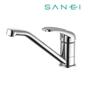 《在庫あり》◆15時迄出荷OK！三栄水栓/SANEI 水栓金具【K87111EJV-S-13】シングルワンホール混合栓｜clover-9608