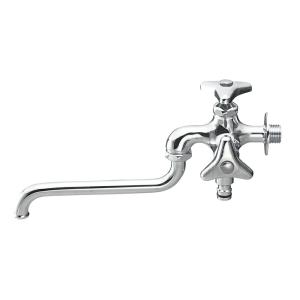 【特価商品】KVK 屋外ホース接続ニップル付二口自在水栓(寒冷地用) K21SP KVK KVK K21SPZ 屋外ホース接続ニップル付二口自在水栓 寒冷地用 給水