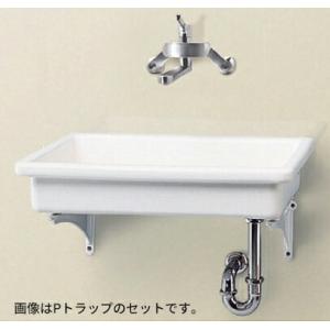 ###TOTO 特定施設用器具 セット品番【SK6+TKS05311J】陶器製流し(中形) 床排水金...