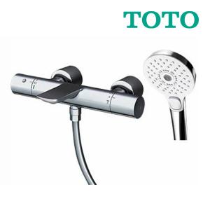 ∞《在庫あり》◆15時迄出荷OK！TOTO 浴室用水栓金具【TBV01S06JA】(TBV01405JA+TBW01007JA) 壁付サーモスタット混合水栓 コンフォートウェーブ 3モード めっき