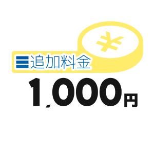 《追加料金・千円分》追加料金決済かご【1000円】｜clover-9608