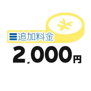 《追加料金・2千円分》追加料金決済かご【2000円】｜clover-9608