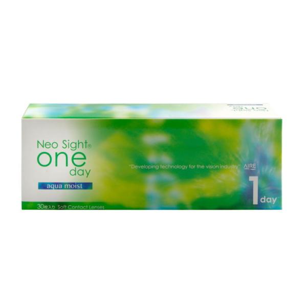 コンタクト NeoSight アクアモイスト ワンデー 1日使い捨て 1箱30枚 クリア コンタクト...