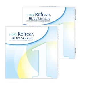 コンタクト 2箱セット ワンデーリフレア BL UVモイスチャー 1箱30枚 ブルーライトカット UV加工 モイスチャー 高含水レンズ