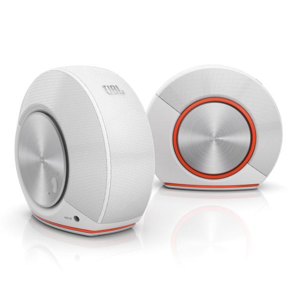 JBL Pebbles バスパワードスピーカー USB/DAC内蔵 ホワイト JBLPEBBLESW...