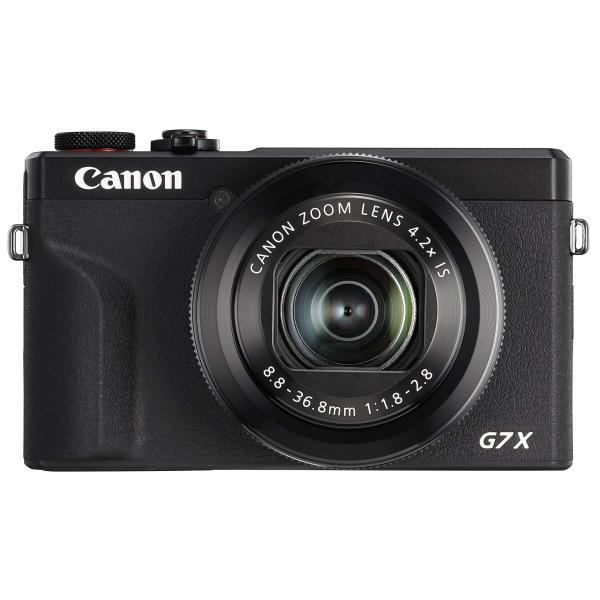 Canon コンパクトデジタルカメラ PowerShot G7 X Mark III ブラック 1....