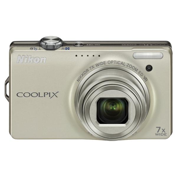 Nikon デジタルカメラ COOLPIX (クールピクス) S6000 シャンパンシルバー S60...