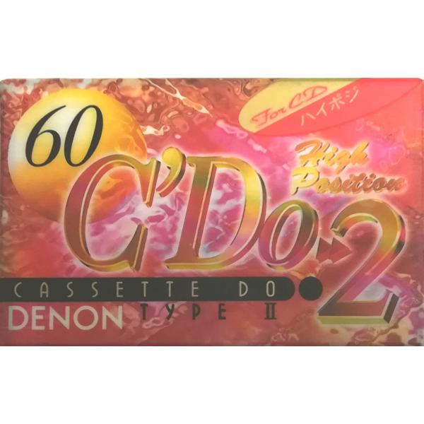 DENON カセットテープ C&apos;Do 2 60分 フレッシュに再現 デノン C-DO2 60