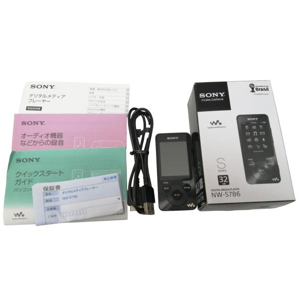 SONY ウォークマン Sシリーズ 32GB ブラック NW-S786/B