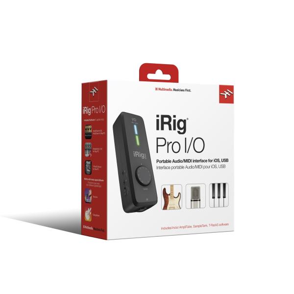 IK Multimedia iRig PRO I/O ハイエンド・オーディオ/MIDIインターフェイ...